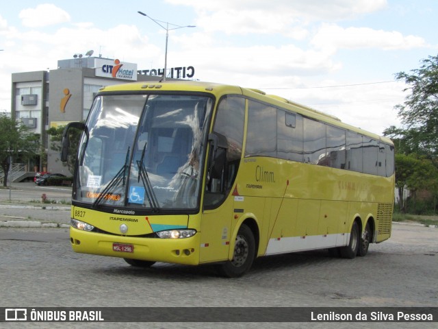Viação Itapemirim 8827 na cidade de Caruaru, Pernambuco, Brasil, por Lenilson da Silva Pessoa. Número da foto: #13162684.