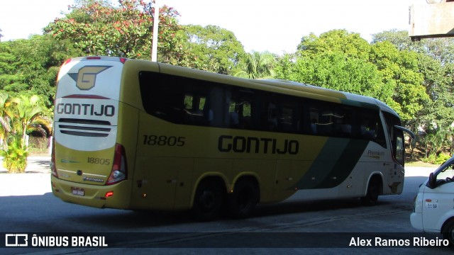 Empresa Gontijo de Transportes 18805 na cidade de Taubaté, São Paulo, Brasil, por Alex Ramos Ribeiro. Número da foto: #13164033.