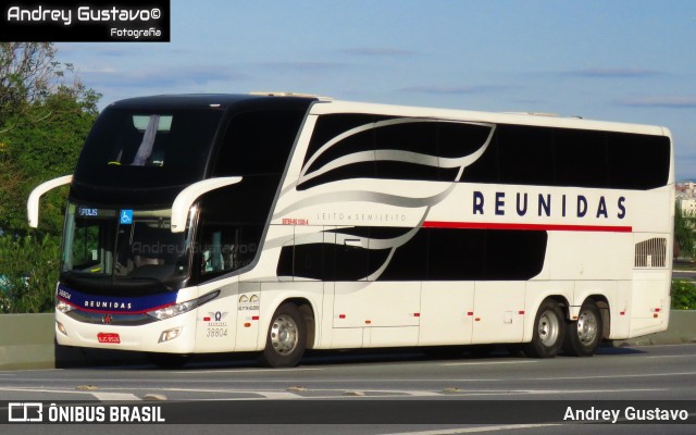 Reunidas Transportes Coletivos 38804 na cidade de Florianópolis, Santa Catarina, Brasil, por Andrey Gustavo. Número da foto: #13163844.