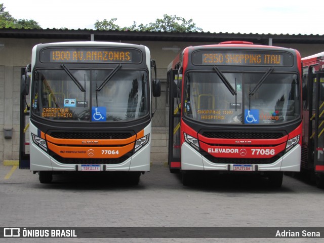 Eldorado Transportes 77064 na cidade de Contagem, Minas Gerais, Brasil, por Adrian Sena. Número da foto: #13161250.