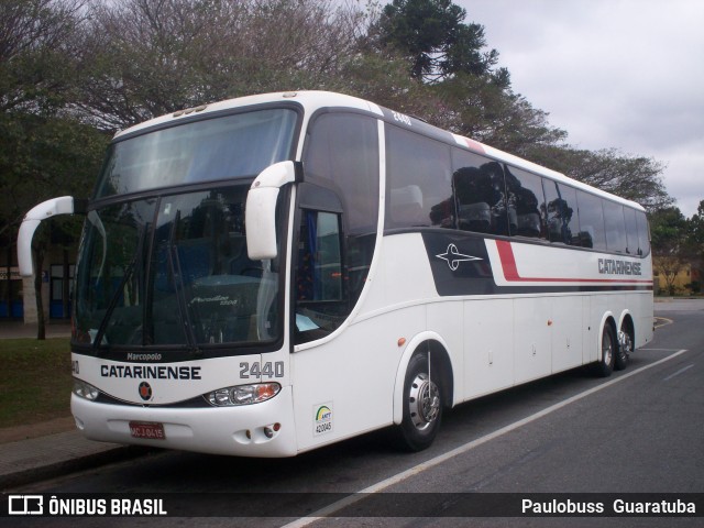 Auto Viação Catarinense 2440 na cidade de Curitiba, Paraná, Brasil, por Paulobuss  Guaratuba. Número da foto: #13164113.