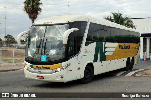 Viação Nacional 16125 na cidade de Goiânia, Goiás, Brasil, por Rodrigo Barraza. Número da foto: #13162505.