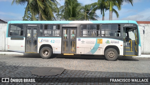 Auto Viação Dragão do Mar 42413 na cidade de Fortaleza, Ceará, Brasil, por FRANCISCO WALLACE. Número da foto: #13161491.