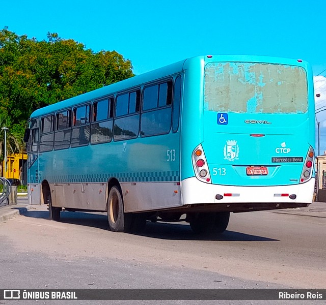 Viação Nossa Senhora Conquistadora 513 na cidade de Pelotas, Rio Grande do Sul, Brasil, por Ribeiro Reis. Número da foto: #13163497.