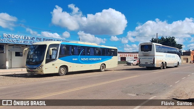Viação Novo Horizonte 524811 na cidade de Barra da Estiva, Bahia, Brasil, por Flávio  Santos. Número da foto: #13161332.