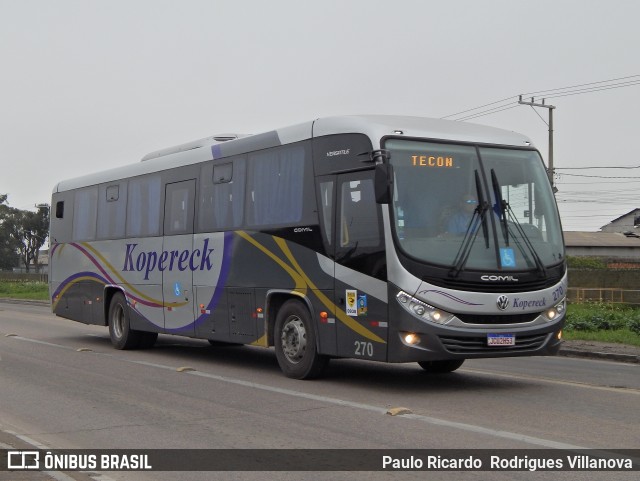 Kopereck Turismo 270 na cidade de Rio Grande, Rio Grande do Sul, Brasil, por Paulo Ricardo  Rodrigues Villanova. Número da foto: #13162830.