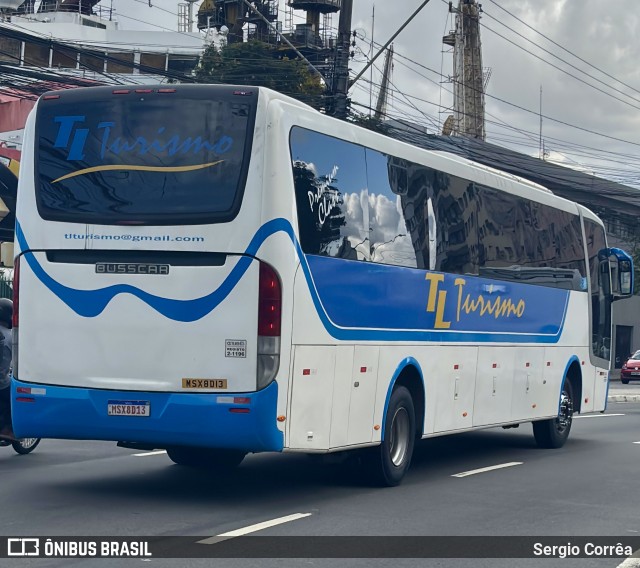 TL Turismo MSX8D13 na cidade de Vitória, Espírito Santo, Brasil, por Sergio Corrêa. Número da foto: #13164304.