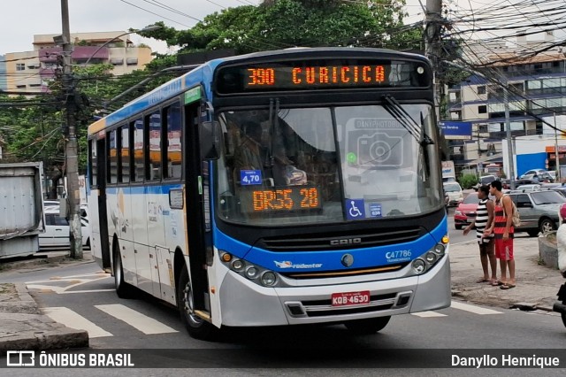 Viação Redentor C47786 na cidade de Rio de Janeiro, Rio de Janeiro, Brasil, por Danyllo Henrique. Número da foto: #13164082.