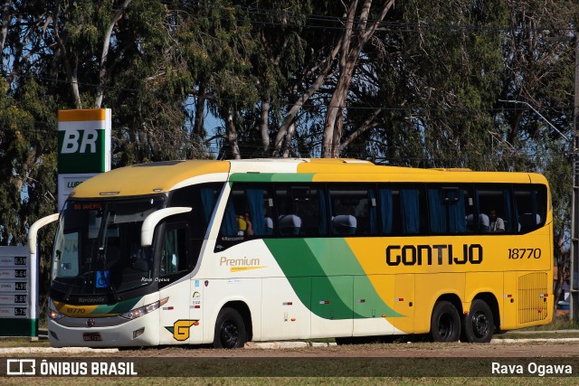 Empresa Gontijo de Transportes 18770 na cidade de Vitória da Conquista, Bahia, Brasil, por Rava Ogawa. Número da foto: #13163518.