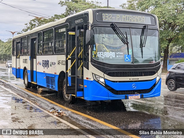 Viação Forte AF-93202 na cidade de Belém, Pará, Brasil, por Silas Bahia Monteiro. Número da foto: #13164695.