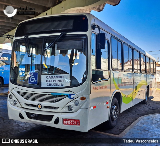 Empresa de Transportes Coutinho 4750 na cidade de Cruzília, Minas Gerais, Brasil, por Tadeu Vasconcelos. Número da foto: #13164965.