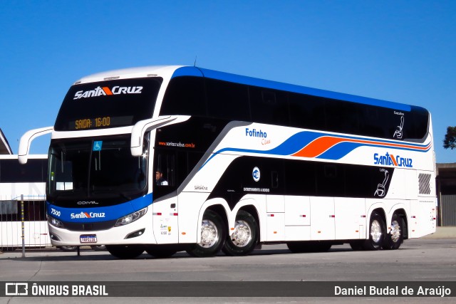 VUSC - Viação União Santa Cruz 7500 na cidade de Curitiba, Paraná, Brasil, por Daniel Budal de Araújo. Número da foto: #13166720.