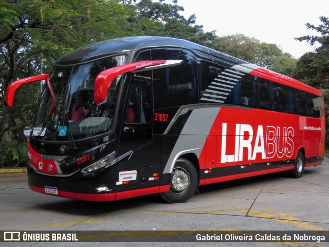 Lirabus 21057 na cidade de São Paulo, São Paulo, Brasil, por Gabriel Oliveira Caldas da Nobrega. Número da foto: #13165340.