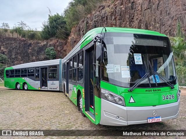 VB Transportes e Turismo 3426 na cidade de Campinas, São Paulo, Brasil, por Matheus Ferreira de Campos. Número da foto: #13166993.