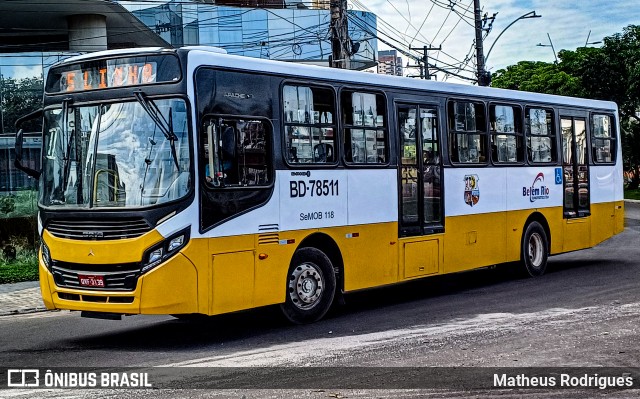 Belém Rio Transportes BD-78511 na cidade de Belém, Pará, Brasil, por Matheus Rodrigues. Número da foto: #13166548.
