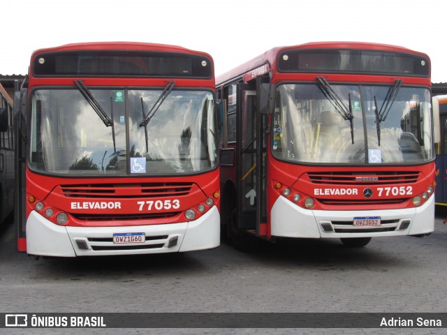 Eldorado Transportes 77053 na cidade de Contagem, Minas Gerais, Brasil, por Adrian Sena. Número da foto: #13165256.