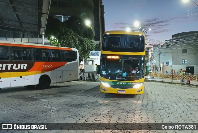 Empresa Gontijo de Transportes 23150 na cidade de Ipatinga, Minas Gerais, Brasil, por Celso ROTA381. Número da foto: #13165414.