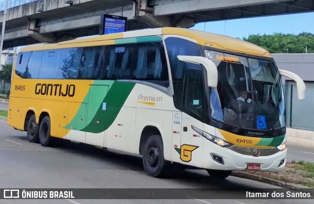 Empresa Gontijo de Transportes 19455 na cidade de Salvador, Bahia, Brasil, por Itamar dos Santos. Número da foto: #13165120.