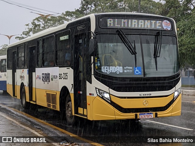 Belém Rio Transportes BD-335 na cidade de Belém, Pará, Brasil, por Silas Bahia Monteiro. Número da foto: #13164680.