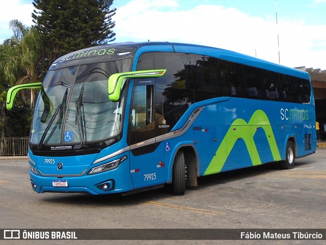 SC Minas Transportes 79925 na cidade de Três Corações, Minas Gerais, Brasil, por Fábio Mateus Tibúrcio. Número da foto: #13165643.