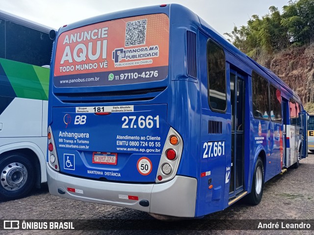 BB Transportes e Turismo 27.661 na cidade de Campinas, São Paulo, Brasil, por André Leandro. Número da foto: #13165749.