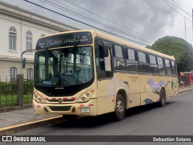 Transportes Unidos San Antonio 10 na cidade de Cartago, Cartago, Costa Rica, por Sebastián Solano. Número da foto: #13165530.