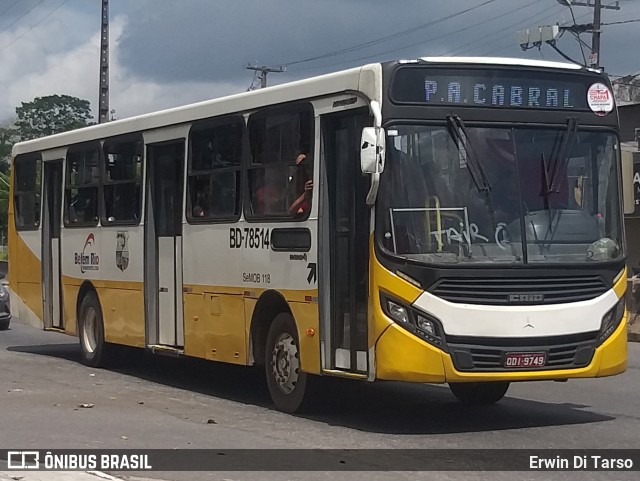 Belém Rio Transportes BD-78514 na cidade de Belém, Pará, Brasil, por Erwin Di Tarso. Número da foto: #13166862.