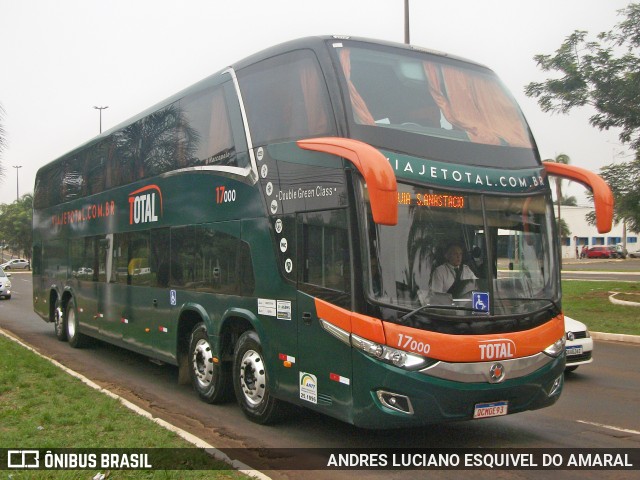 Viação Total 17000 na cidade de Campo Grande, Mato Grosso do Sul, Brasil, por ANDRES LUCIANO ESQUIVEL DO AMARAL. Número da foto: #13165072.