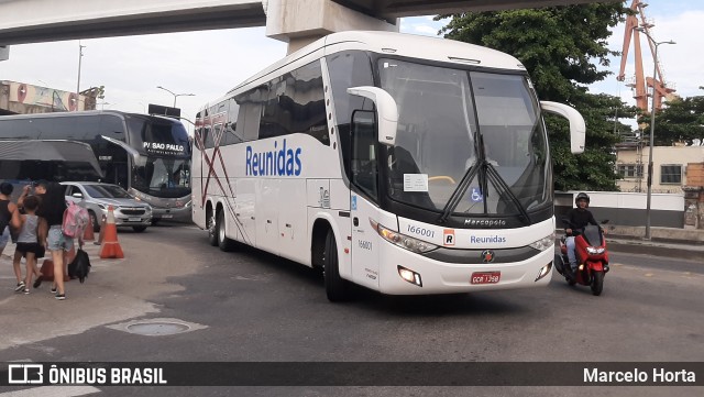 Empresa Reunidas Paulista de Transportes 166001 na cidade de Rio de Janeiro, Rio de Janeiro, Brasil, por Marcelo Horta. Número da foto: #13165886.