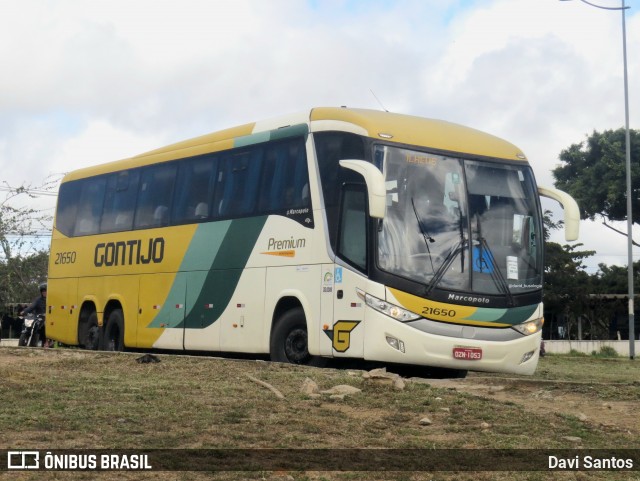 Empresa Gontijo de Transportes 21650 na cidade de Vitória da Conquista, Bahia, Brasil, por Davi Santos. Número da foto: #13167914.