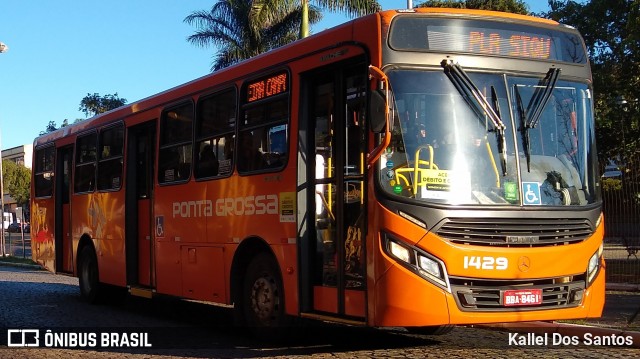 VCG - Viação Campos Gerais 1429 na cidade de Ponta Grossa, Paraná, Brasil, por Kallel Dos Santos. Número da foto: #13166026.