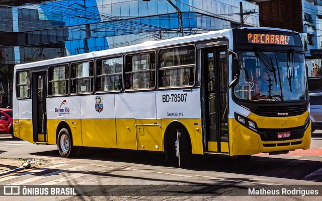 Belém Rio Transportes BD-78507 na cidade de Belém, Pará, Brasil, por Matheus Rodrigues. Número da foto: #13166372.