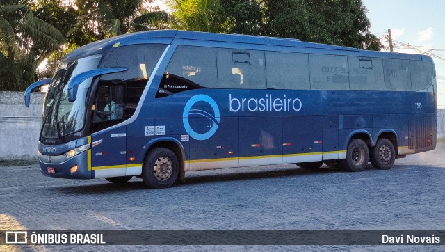 Expresso Brasileiro 7515 na cidade de Teixeira de Freitas, Bahia, Brasil, por Davi Novais. Número da foto: #13165769.