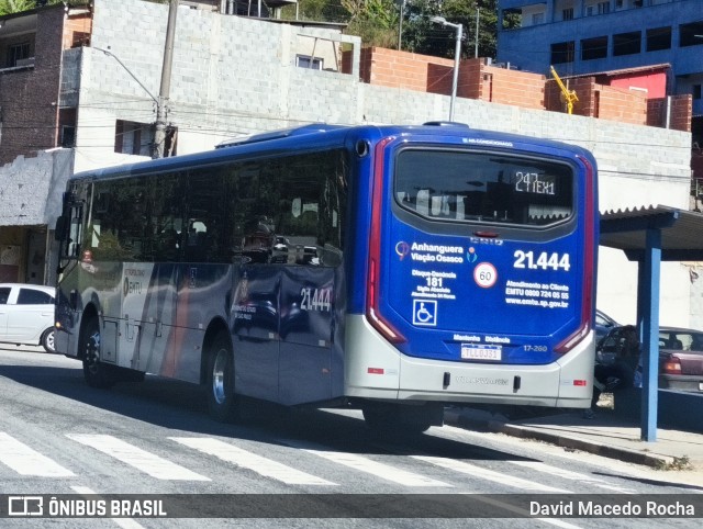 Viação Osasco 21.444 na cidade de Cotia, São Paulo, Brasil, por David Macedo Rocha. Número da foto: #13164793.