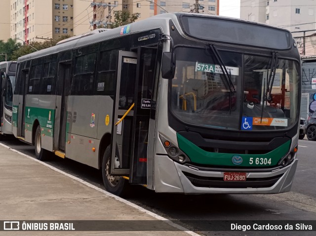 Transunião Transportes 5 6304 na cidade de São Paulo, São Paulo, Brasil, por Diego Cardoso da Silva. Número da foto: #13167325.