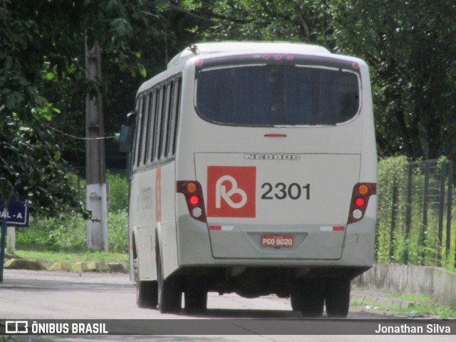 Borborema Imperial Transportes 2301 na cidade de Recife, Pernambuco, Brasil, por Jonathan Silva. Número da foto: #13165000.