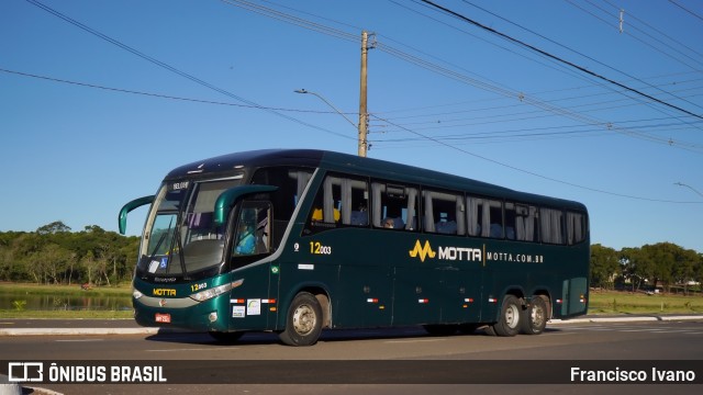 Viação Motta 12003 na cidade de Assis, São Paulo, Brasil, por Francisco Ivano. Número da foto: #13166833.