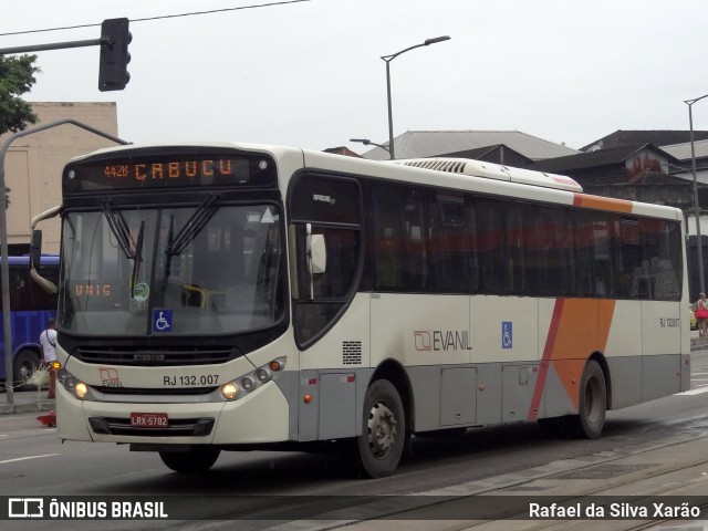 Evanil Transportes e Turismo RJ 132.007 na cidade de Rio de Janeiro, Rio de Janeiro, Brasil, por Rafael da Silva Xarão. Número da foto: #13166308.