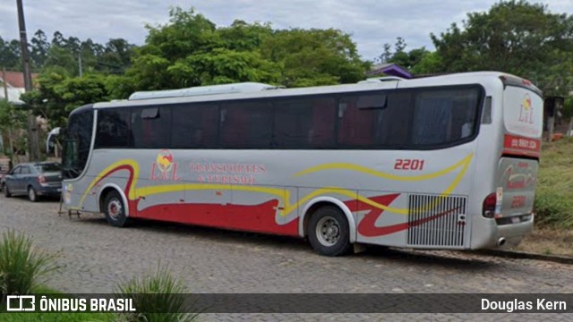 L&L Transportes e Turismo 2201 na cidade de Agudo, Rio Grande do Sul, Brasil, por Douglas Kern. Número da foto: #13167431.