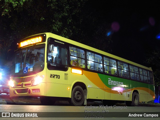 Enosso - Expresso Pai Nosso 2270 na cidade de Pirapora, Minas Gerais, Brasil, por Andrew Campos. Número da foto: #13167766.