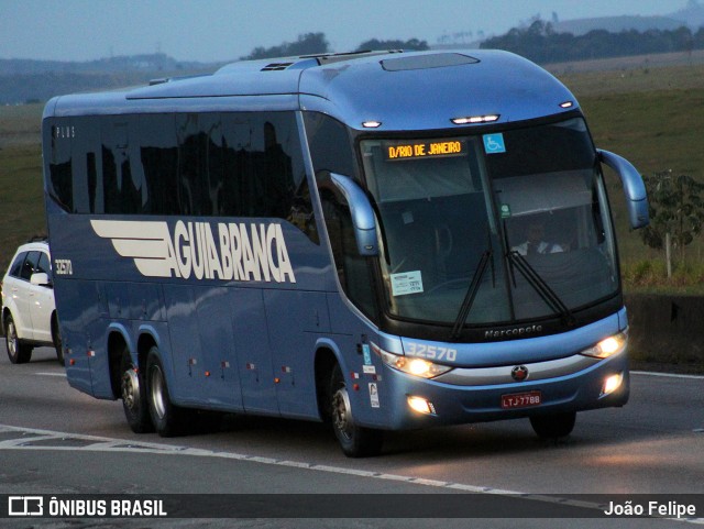 Viação Águia Branca 32570 na cidade de Lorena, São Paulo, Brasil, por João Felipe. Número da foto: #13165511.