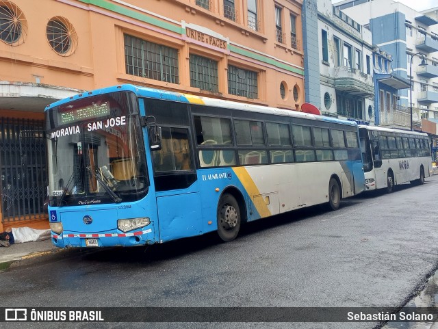AMSA - Autotransportes Moravia 80 na cidade de San José, San José, Costa Rica, por Sebastián Solano. Número da foto: #13165610.
