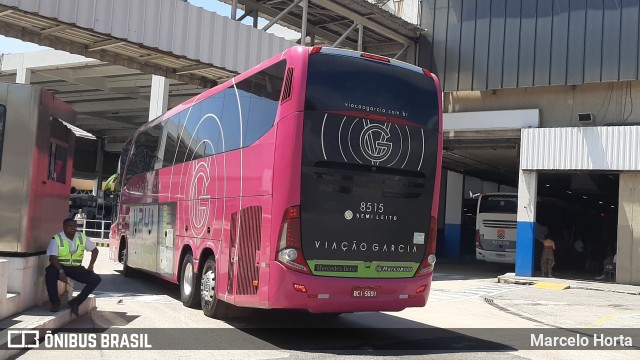 Viação Garcia 8515 na cidade de Rio de Janeiro, Rio de Janeiro, Brasil, por Marcelo Horta. Número da foto: #13165837.
