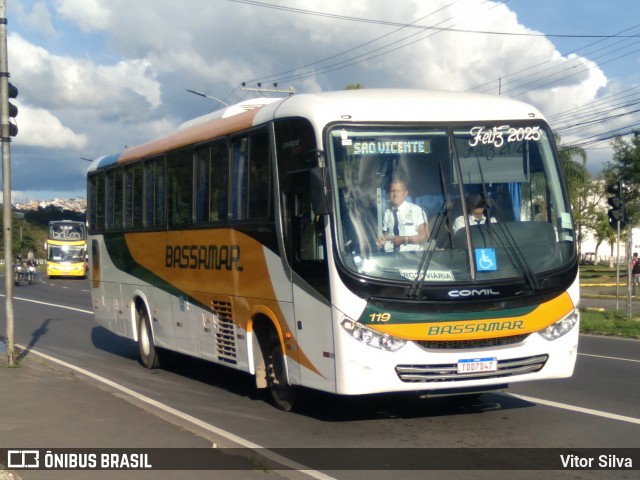 Viação Bassamar 119 na cidade de Juiz de Fora, Minas Gerais, Brasil, por Vitor Silva. Número da foto: #13165656.
