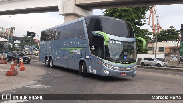 Viação Garcia 8555 na cidade de Rio de Janeiro, Rio de Janeiro, Brasil, por Marcelo Horta. Número da foto: #13165939.
