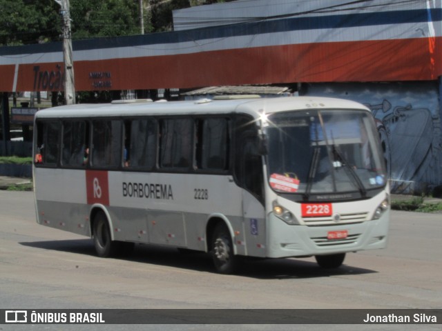 Borborema Imperial Transportes 2228 na cidade de Recife, Pernambuco, Brasil, por Jonathan Silva. Número da foto: #13165016.
