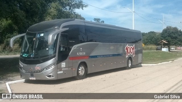 Auto Viação 1001 RJ 108.038 na cidade de Cabo Frio, Rio de Janeiro, Brasil, por Gabriel Silva. Número da foto: #13164685.