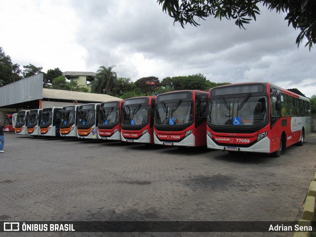 Eldorado Transportes 77059 na cidade de Contagem, Minas Gerais, Brasil, por Adrian Sena. Número da foto: #13165540.