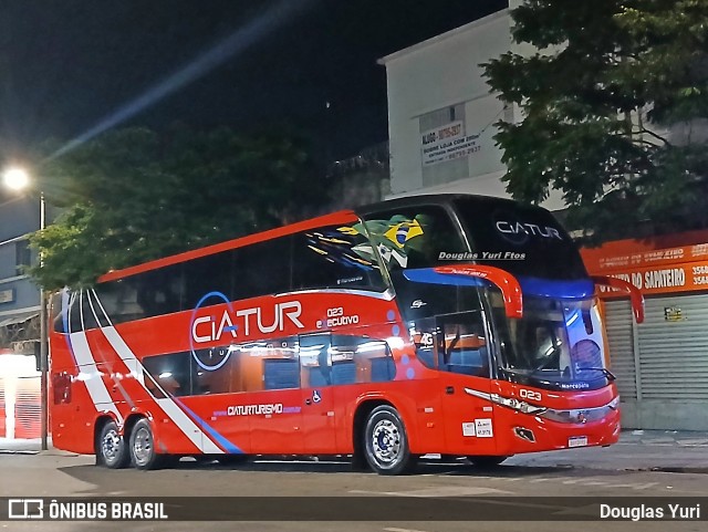 Cia Tur Turismo 023 na cidade de Belo Horizonte, Minas Gerais, Brasil, por Douglas Yuri. Número da foto: #13166191.