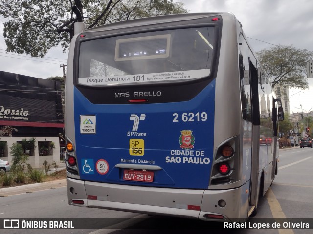 Transcooper > Norte Buss 2 6219 na cidade de São Paulo, São Paulo, Brasil, por Rafael Lopes de Oliveira. Número da foto: #13166623.